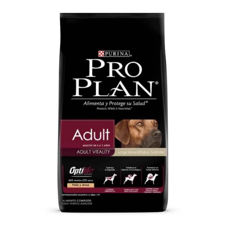 Pro Plan Adulto Razas Grandes Optihealth 3 Kg