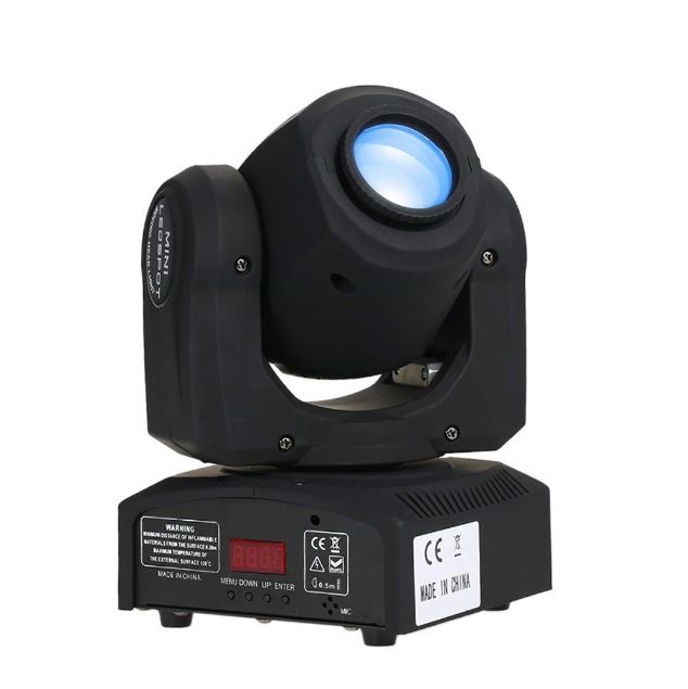 Cabeza Movil Led 60W Dmx Alta Velocidad Gobos Multicolor
