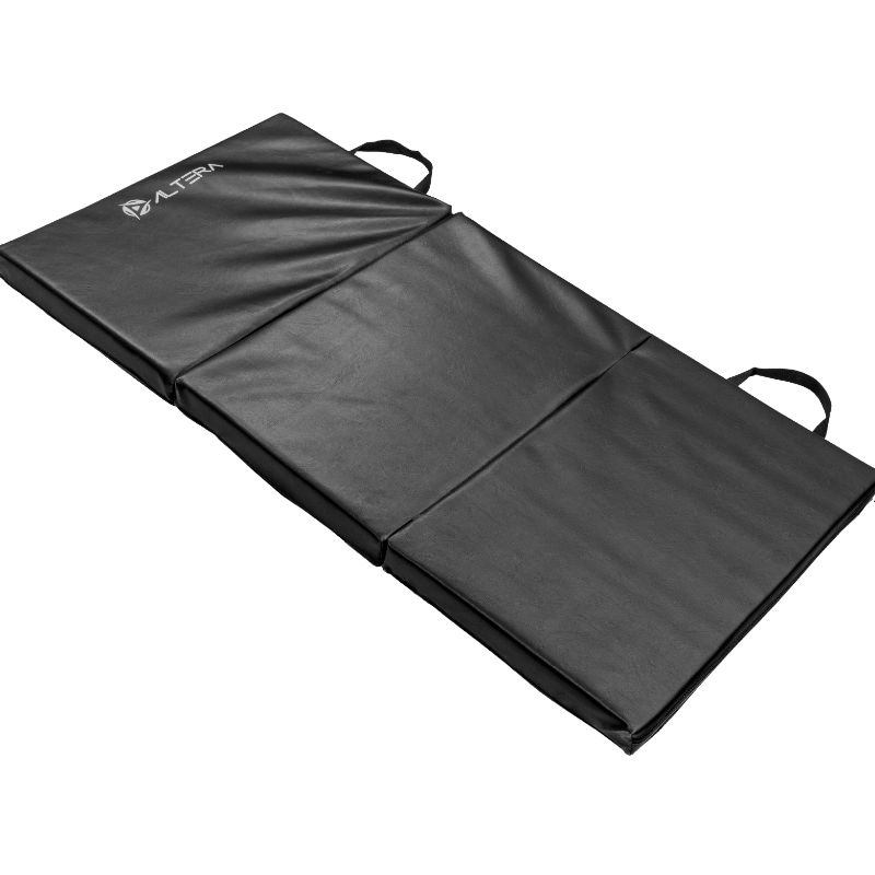 Colchoneta Plegable Vinipiel Interior Hule Espuma 120 X 60Cm