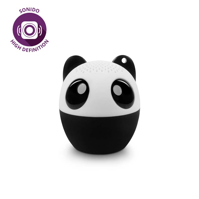 Redlemon Micro Bocina Bluetooth En Forma De Panda, Sonido Hd Y Gran Potencia, Inalámbrica,