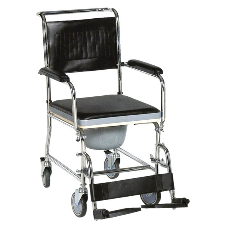 Silla Comodo Movil Ruedas Ortopedica Freno Cubo Antibacteria