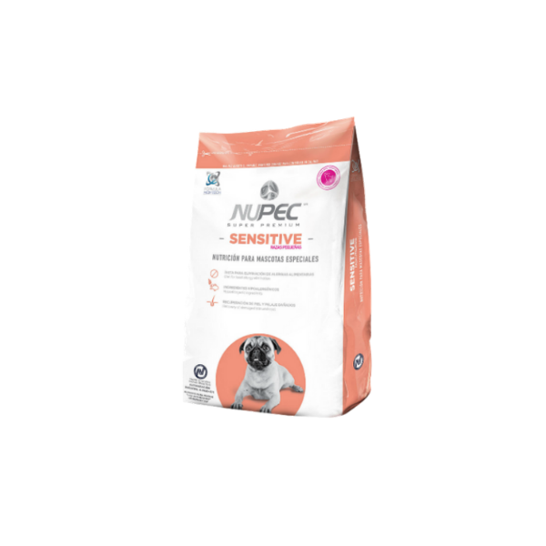 Nupec Sensitive Razas Pequeñas 2 Kg Croquetas Premium Para Perro