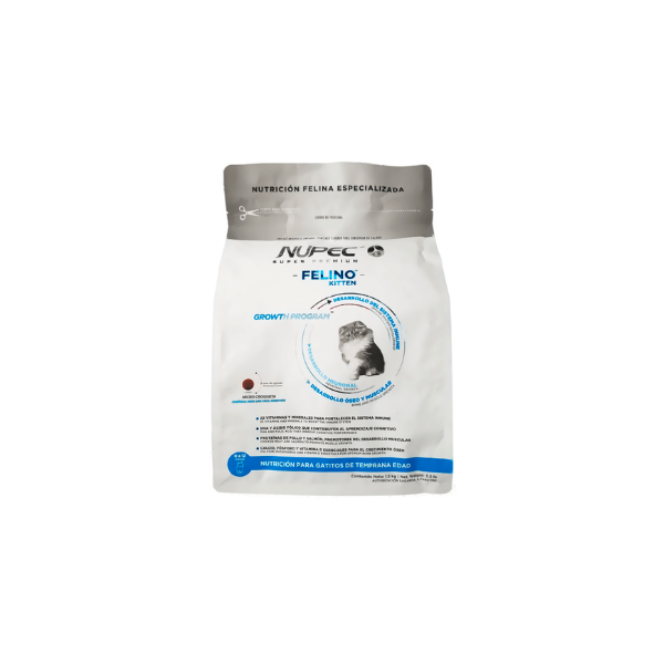 Nupec Felino Kitten Indoor 3Kg Antes Matisse