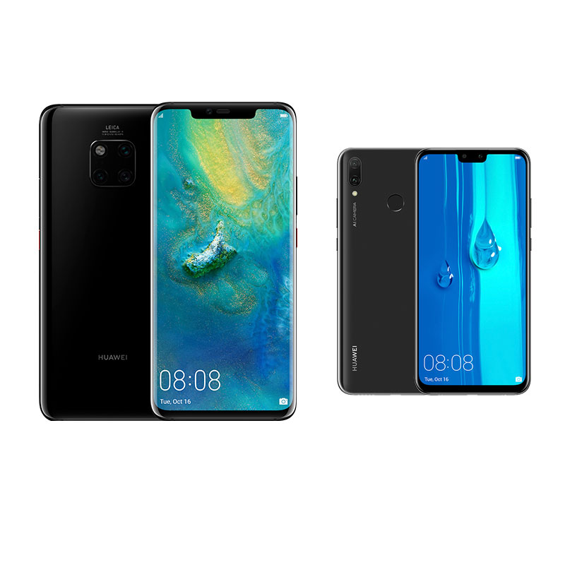 Celular HUAWEI LTE LYA-L09 MATE 20 PRO Color NEGRO Telcel y llévate de regalo un HUAWEI JKM-LX3 Y9 2019.