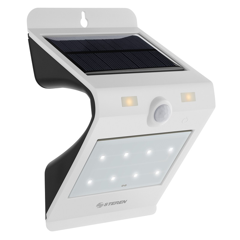 Mini Lámpara Led Con Sensor De Movimiento Y Celda Solar