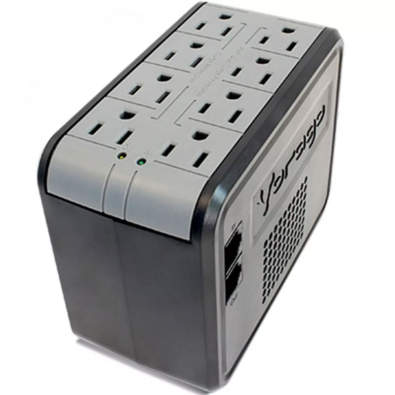 Regulador Voltaje Vorago Supresor De Picos 1000Va Avr-100