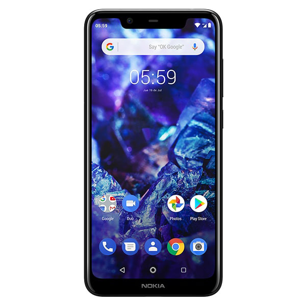 Celular NOKIA LTE TA-1112 5.1 PLUS Color NEGRO Telcel y de regalo Audifonos Inalámbricos HD y una mochila Lenovo