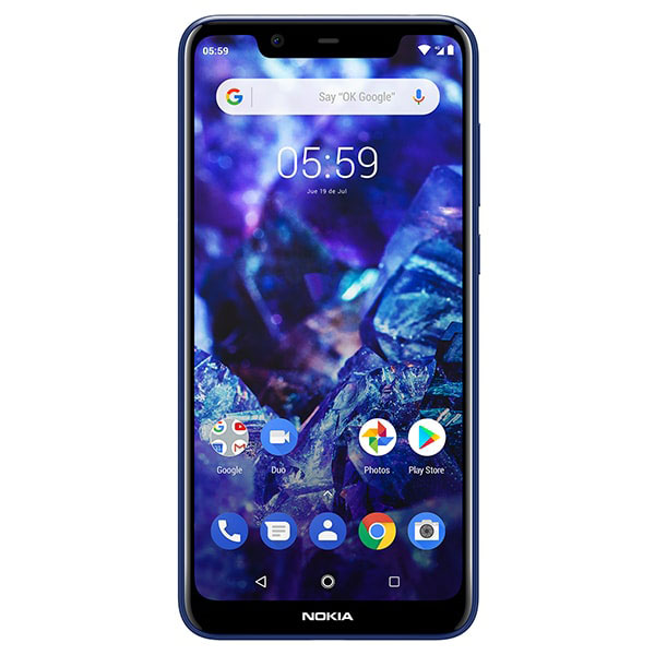 Celular NOKIA LTE TA-1112 5.1 PLUS Color AZUL Telcel y y de regalo Audifonos Inalámbricos HD y una mochila Lenovo