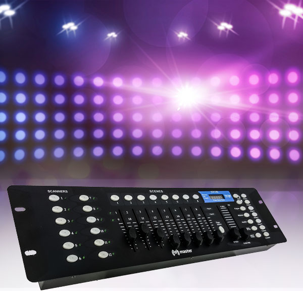 Controlador De Luz Dmx Master 16 Canales Ml-Dmxcontrol