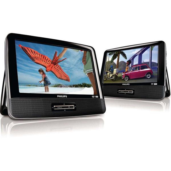 Dos Dvd Pantalla Para Automovil De 9 Pulgadas Led Multiregion Mp3