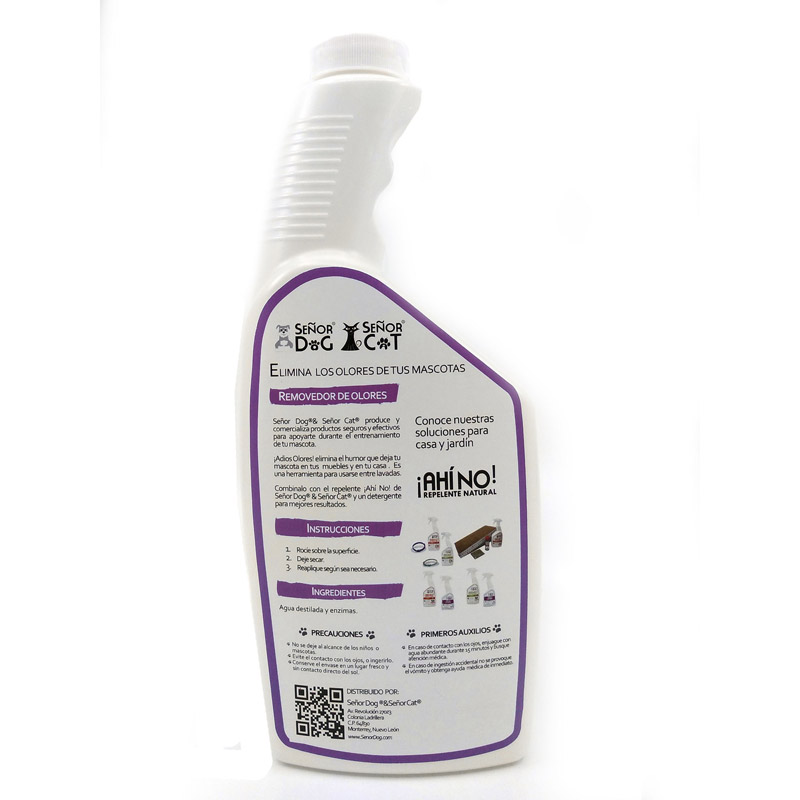Señor Dog® 5 litros ¡Adiós Olores! Fórmula Bioenzimática. Elimina Olores De Orines y heces