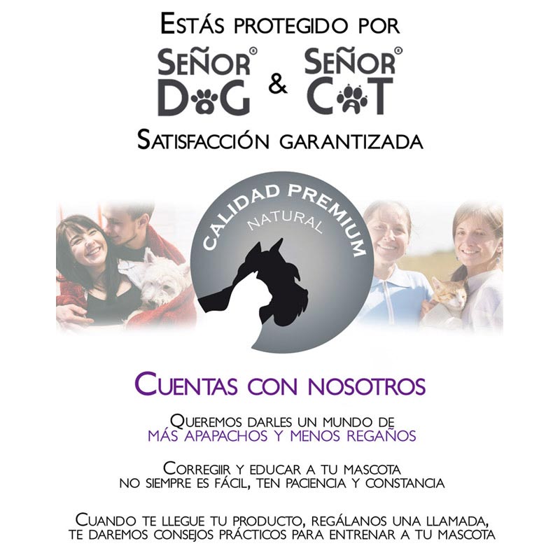 Señor Dog® 5 litros Nivel 1 Marcaje en Exteriores por Mascotas ajenas o sin dueño. ¡Ahí No! Forte 5 litros. Repelente para Perros