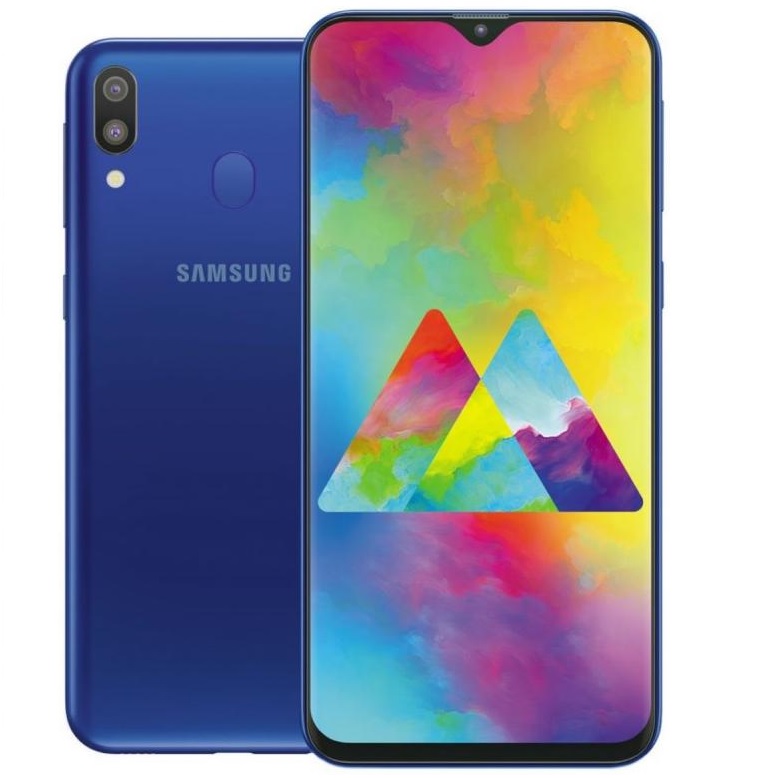 Celular Samsung Galaxy M20 32Gb Ram 3Gb Super Bateria Nuevo Azul