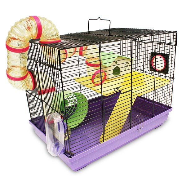 Jaula Casa San Diego 2 Rampa Hamster Rata Erizo Redkite