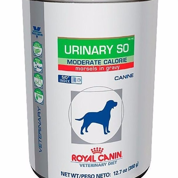 Royal Canin Dieta Veterinaria Alimento Húmedo Para Perro Cuidado En Vias Urinarias So Calorías Moderadas Mig Lata 368 G