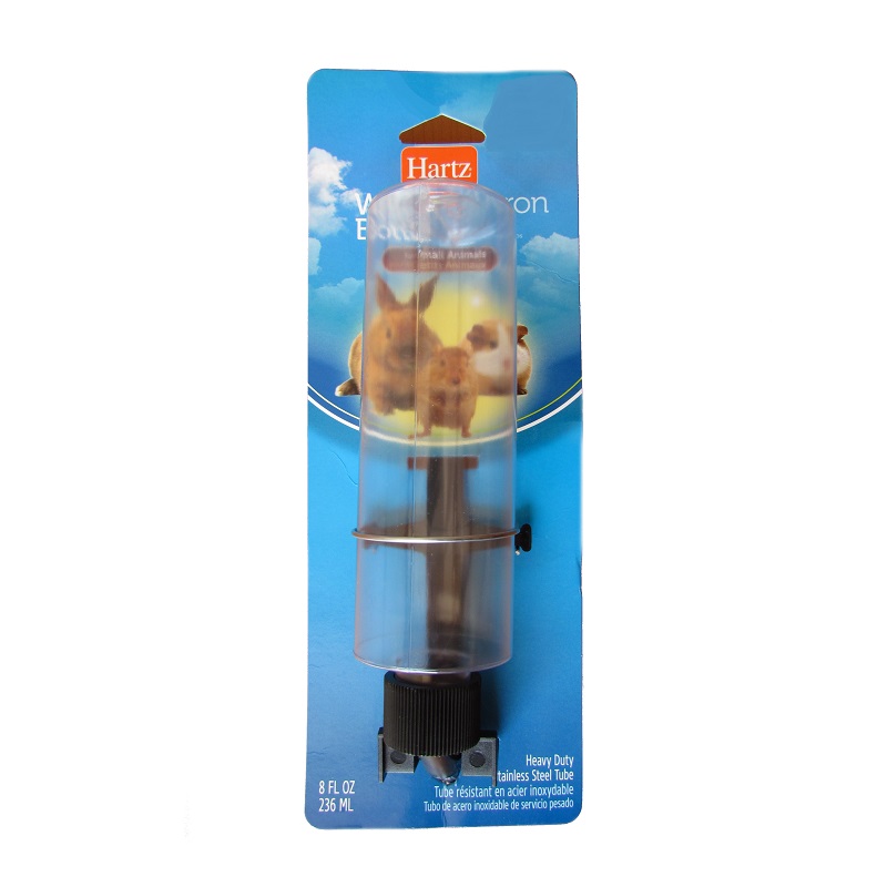 Bebedero Botella Antigoteo Hamster Rata Huron Hartz 236Ml