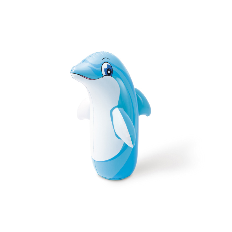 Muñeco Inflable Punching Bag Delfin 97 X 54 Cm Intex