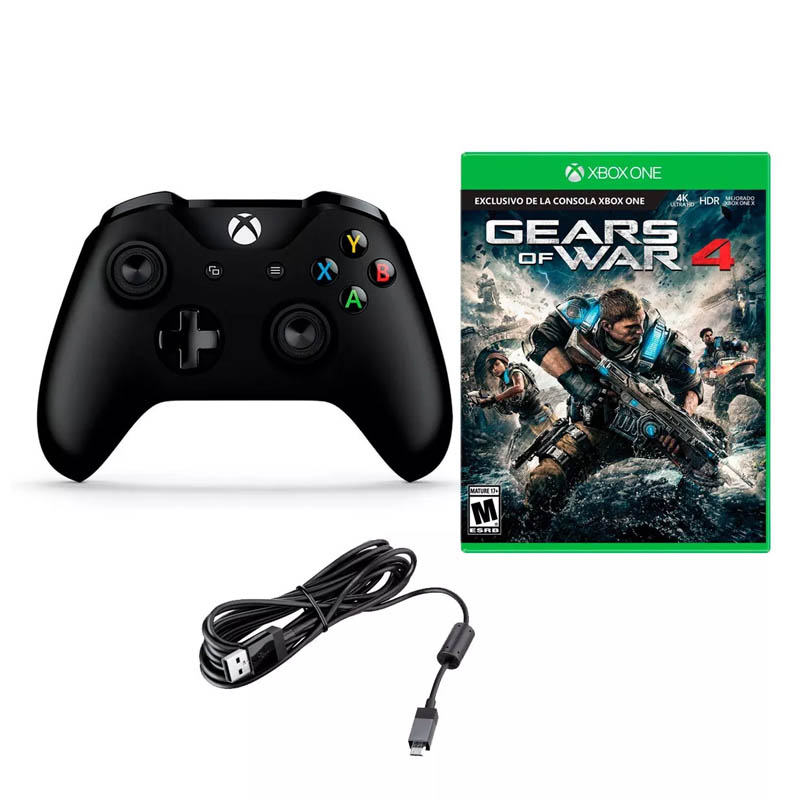 Control Xbox One Inalambrico Microsoft + Codigo Juego Gears Of War