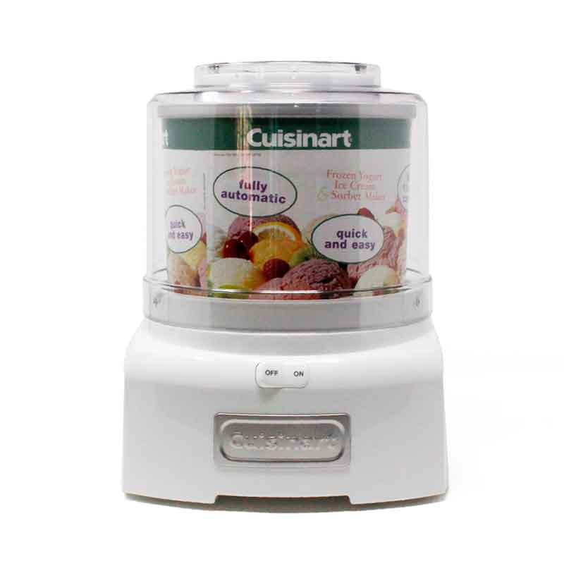 Máquina Para Hacer Helados Rempacado Blanca Cuisinart Ice-21Fr