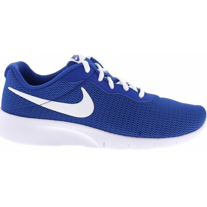 tenis nike azul con blanco