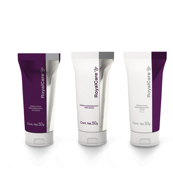 Royal Care 6 Pack (2 Día + 2 Noche) + 2 Crema Para Manos