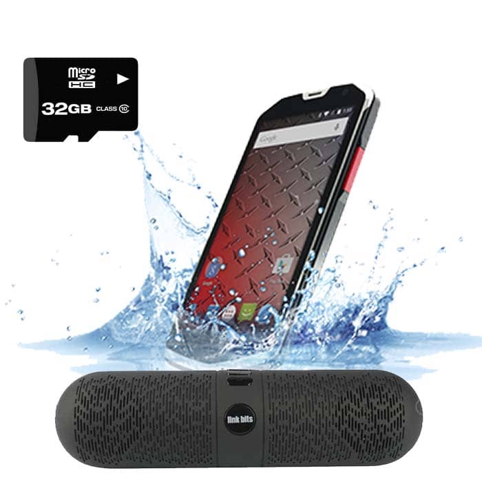 Celular Ans H450R Uso Rudo Resistente Al Agua 8Gb Dual Sim -Kit - Desbloqueado