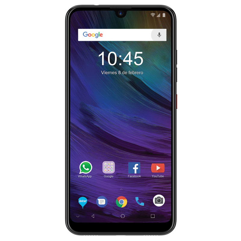 Celular Zte Lte Blade V10 Vita Color Negro Telcel