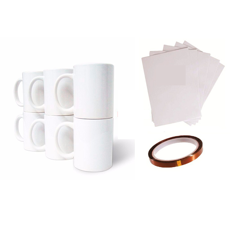 Tazas 11Oz Blanca 36Pz Papel Cinta