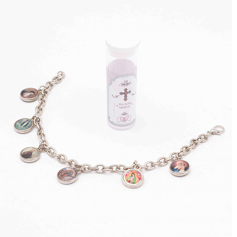 Pulsera Santos Metal