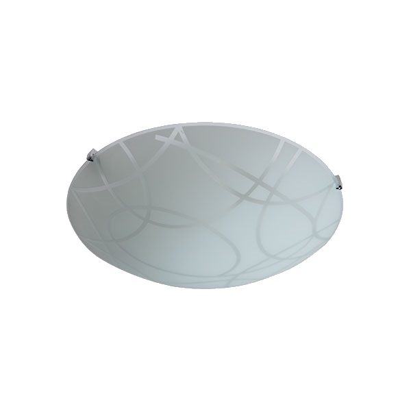 Lámpara Decorativa Techo 7X30Cm Vidrio Mate Interior Maxxi