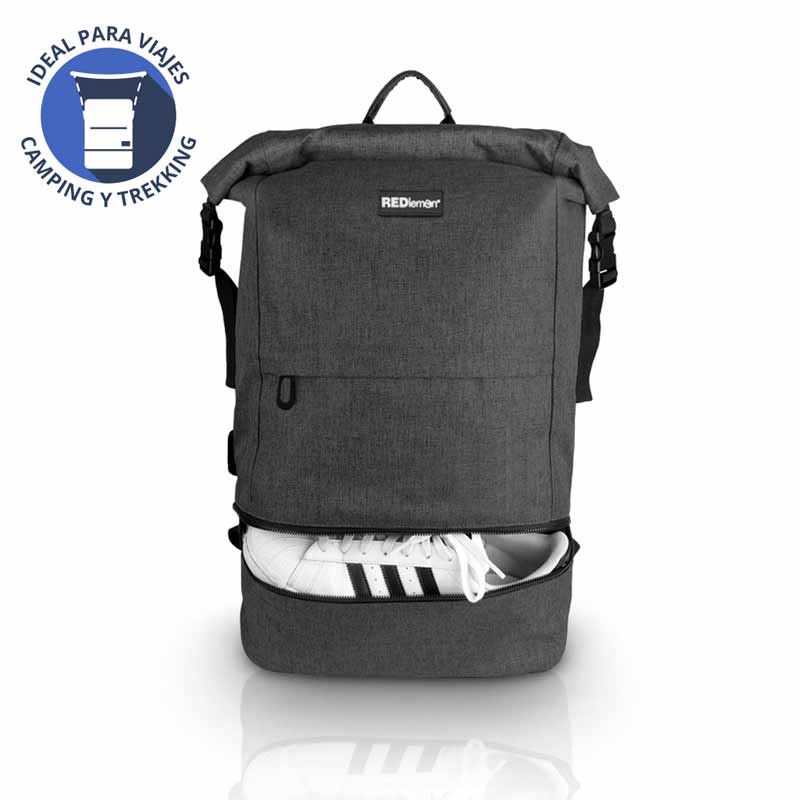 Redlemon Mochila Antirrobo Enrollable Impermeable Campamento