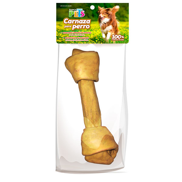 Fancy Pets Carnaza Para Perro Hueso Sabor Cacahuate 9-10
