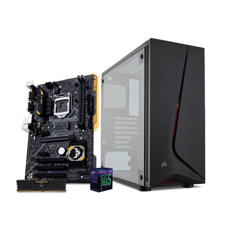 Computadora Pc Cpu Gamer Intel Core I5 8400 8Gb 1Tb 80+