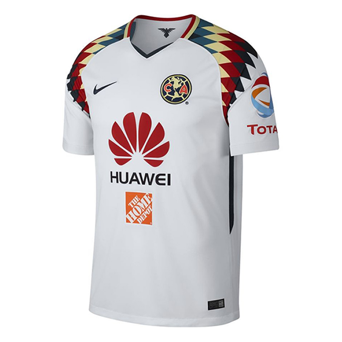 Jersey Caballero Nike America Visita 17/18 - Blanco/azul