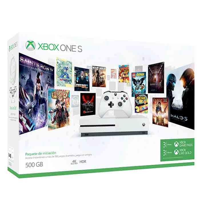Xbox One S 1Tb 4K Hdr Blanco