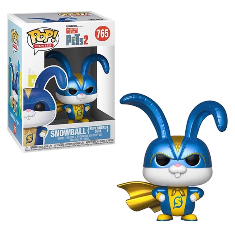 Snowball Funko Pop Disney Vida Secreta De Las Mascotas 2