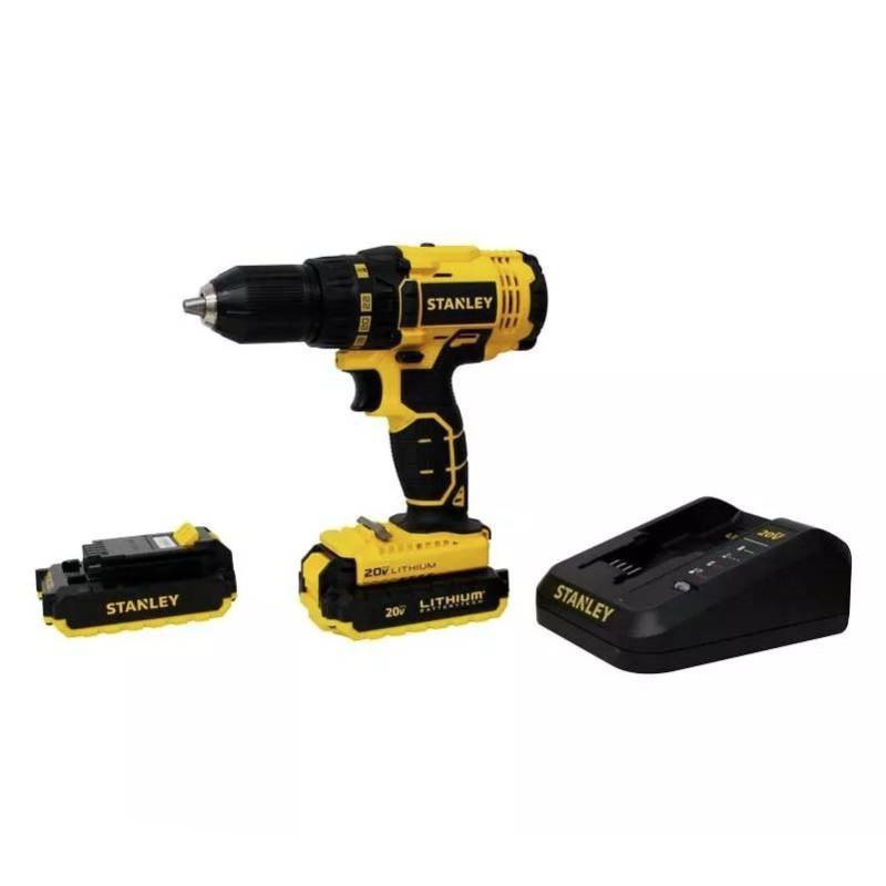Taladro Atornillador 20V + 2 Baterias Scd20C2 Stanley