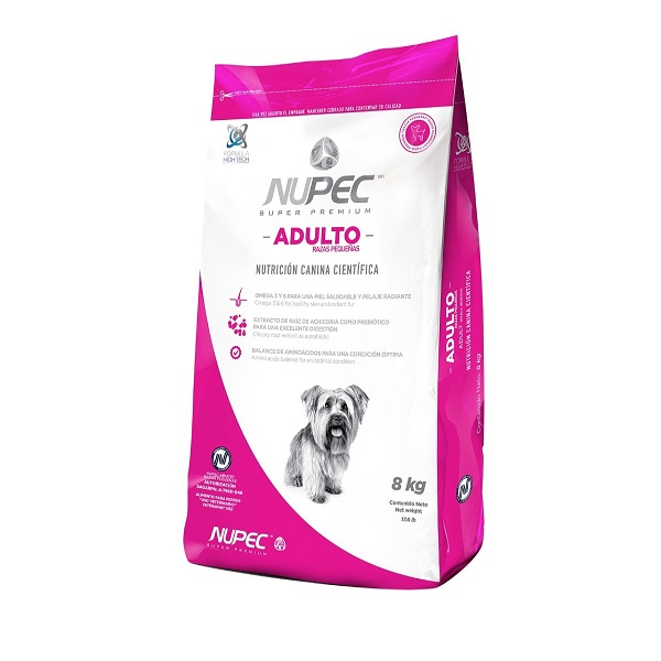 Nupec Adulto Razas Pequeñas 8 Kilos