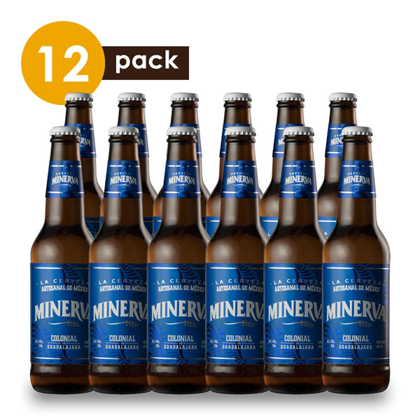 Cerveza Artesanal Minerva Colonial Beerpack 12