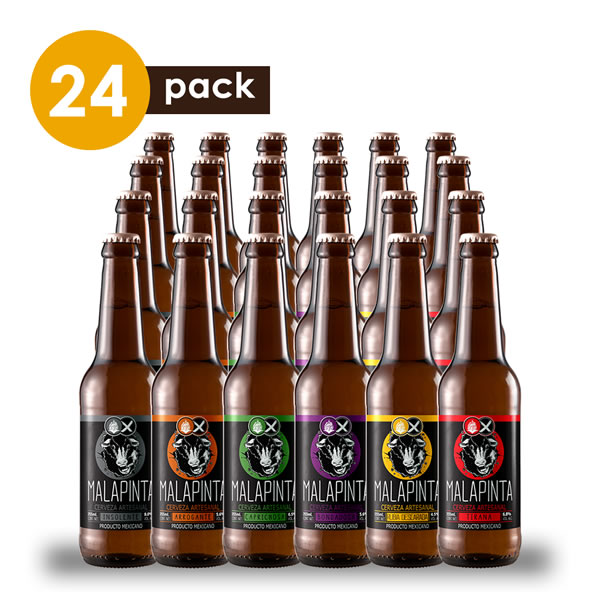 Cerveza Artesanal Malapinta Cervexxa Ahorra Pack 24