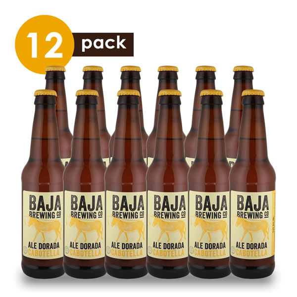 Cerveza Artesanal Baja Brewing Cabotella Cervexxa Beerpack 12