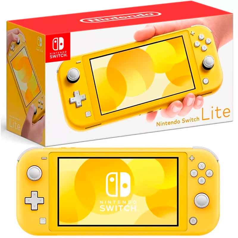 Consola Nintendo Switch Lite 32Gb Amarillo Hdh-S-Yazaa