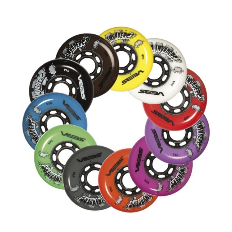 Ruedas Seba Street Invaders 76Mm (4-Pack)
