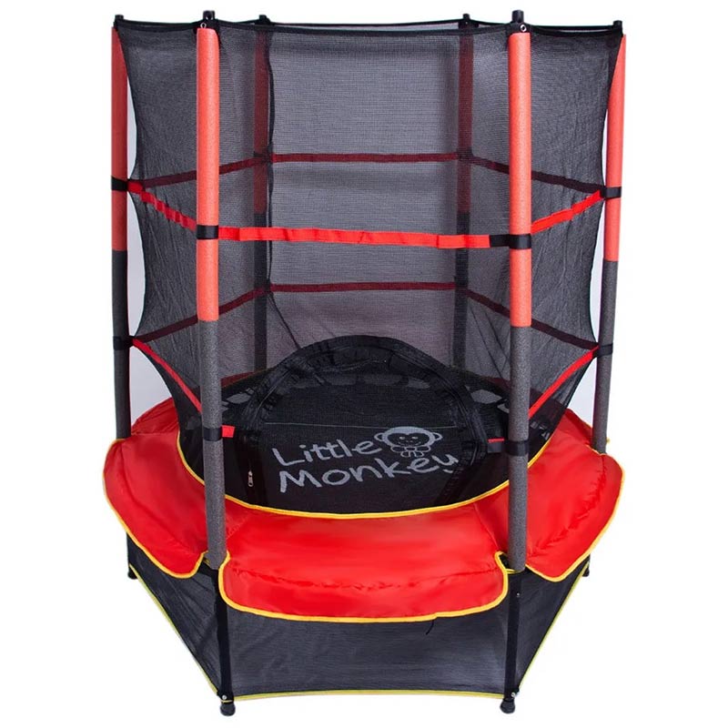 Trampolin 1.4 mts Brincolin Reforzado Con Red Uso Rudo Tumbling Infantil