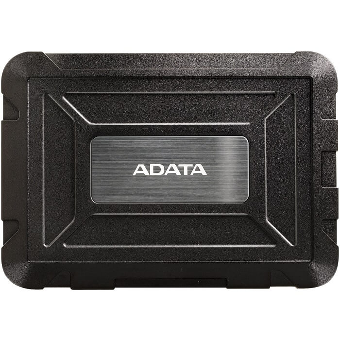 Enclosure Para Disco Duro 2.5 Adata ED600 SATA a USB 3.0 Negro Uso Rudo AED600U31-CBK.