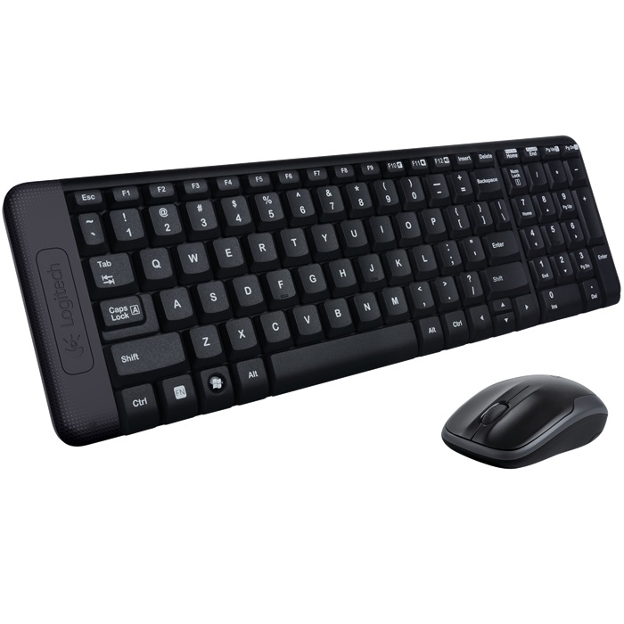 Teclado Inalambrico Con Ã± Kit Teclado Y Mouse Logitech MK220