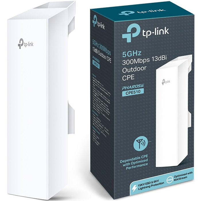 Access Point Tp-Link CPE510 5 GHz 300 Mbps Pharos Externo.