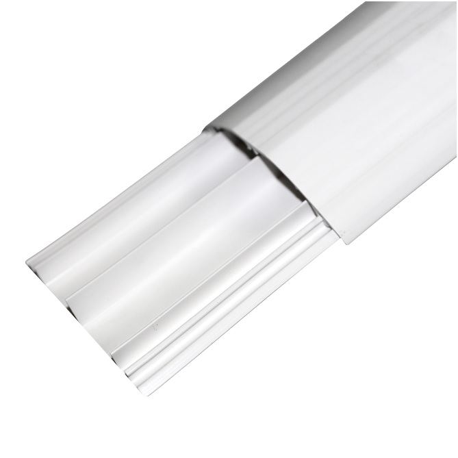 DUCTO MEDIA CAÑA THORSMAN 4 PZAS DE 1.22 MTS C/U (4FT) BLANCO 9400-01250.