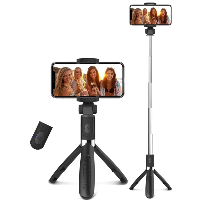 Palo Selfie Tripode Bluetooth Selfie Stick con Control Remoto Fralugio 