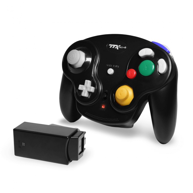 Control inalambrico para GameCube Wavedash Wireless Negro TTX Tech